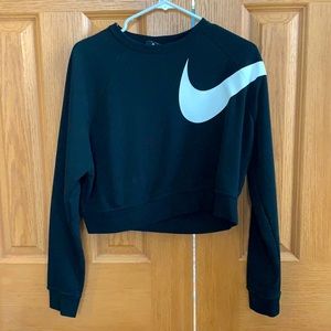 Nike cropped sweatshirt